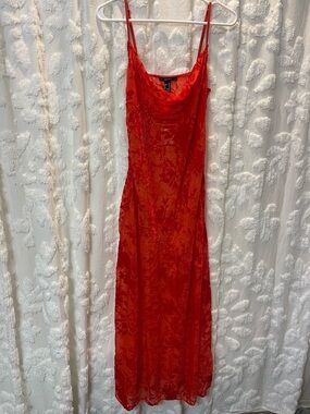 NWT Forever 21 mesh maxi dress